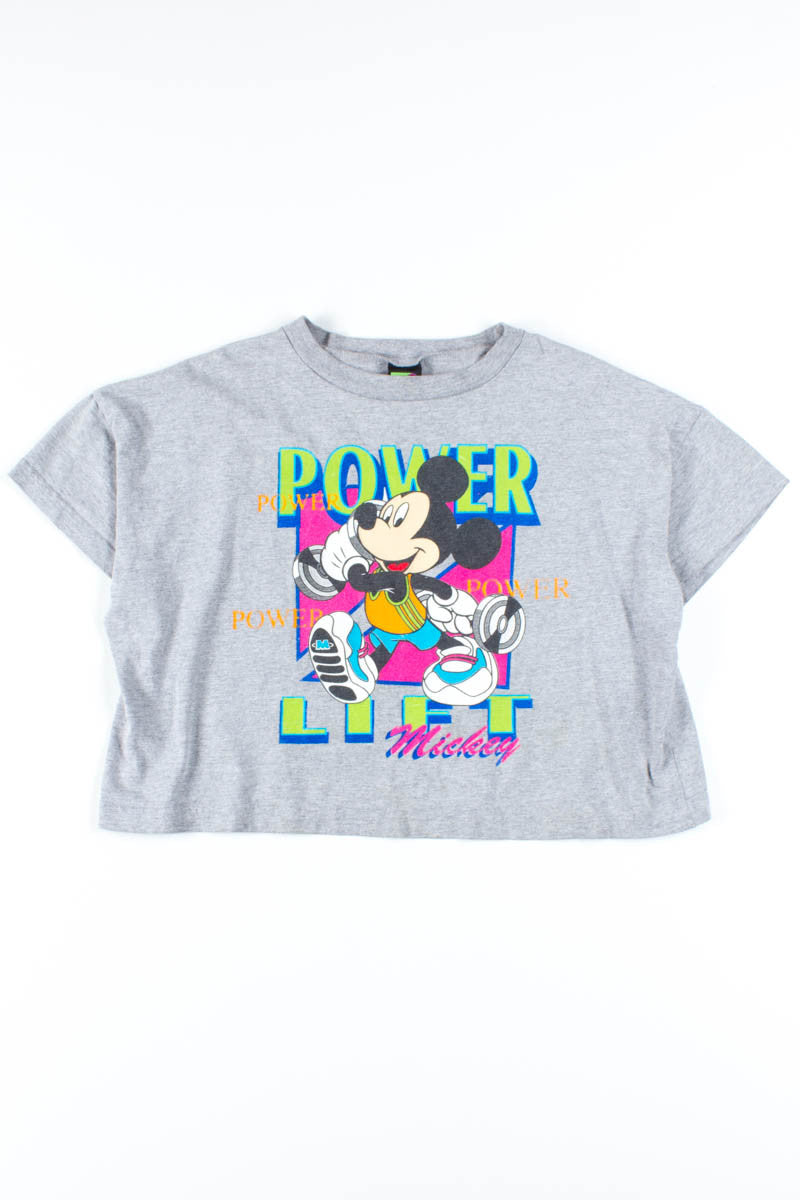 Power Lift Mickey Crop Tee