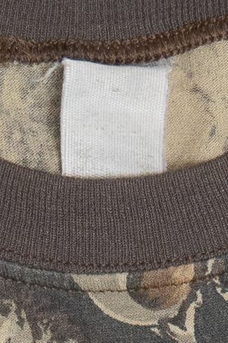 Vintage Camouflage Single Stitch Pocket T-Shirt (1990s)