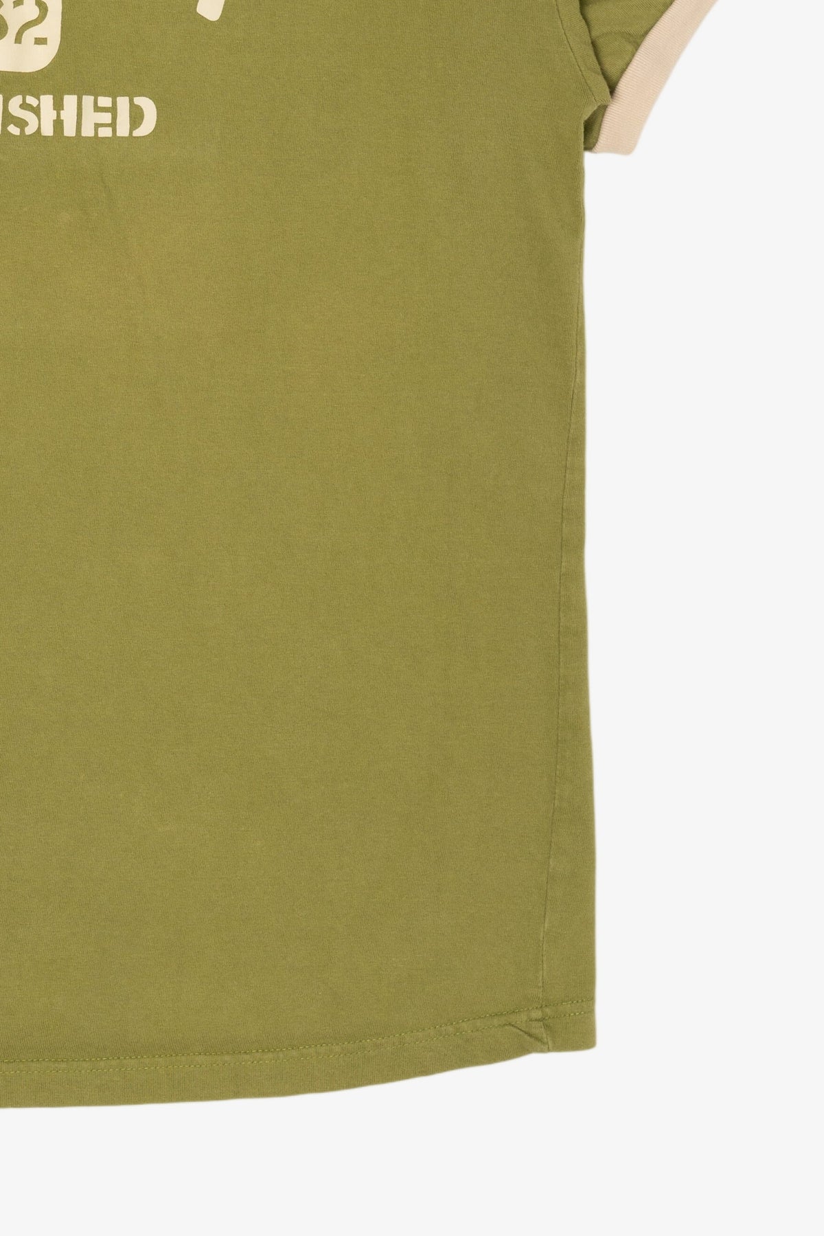 Vintage Olive Jamaica Ringer T-Shirt (2000s)
