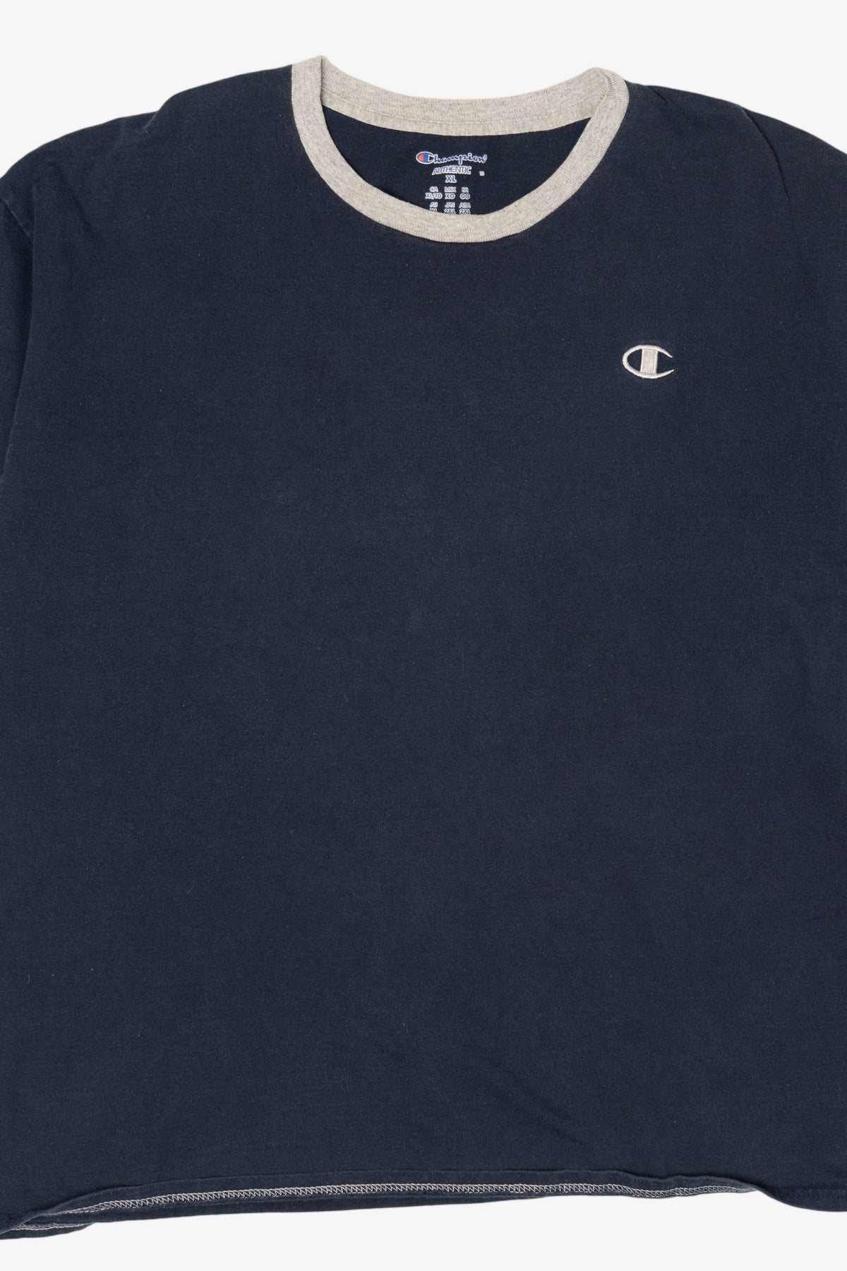 Navy Blue Champion Ringer T-Shirt (2010s)