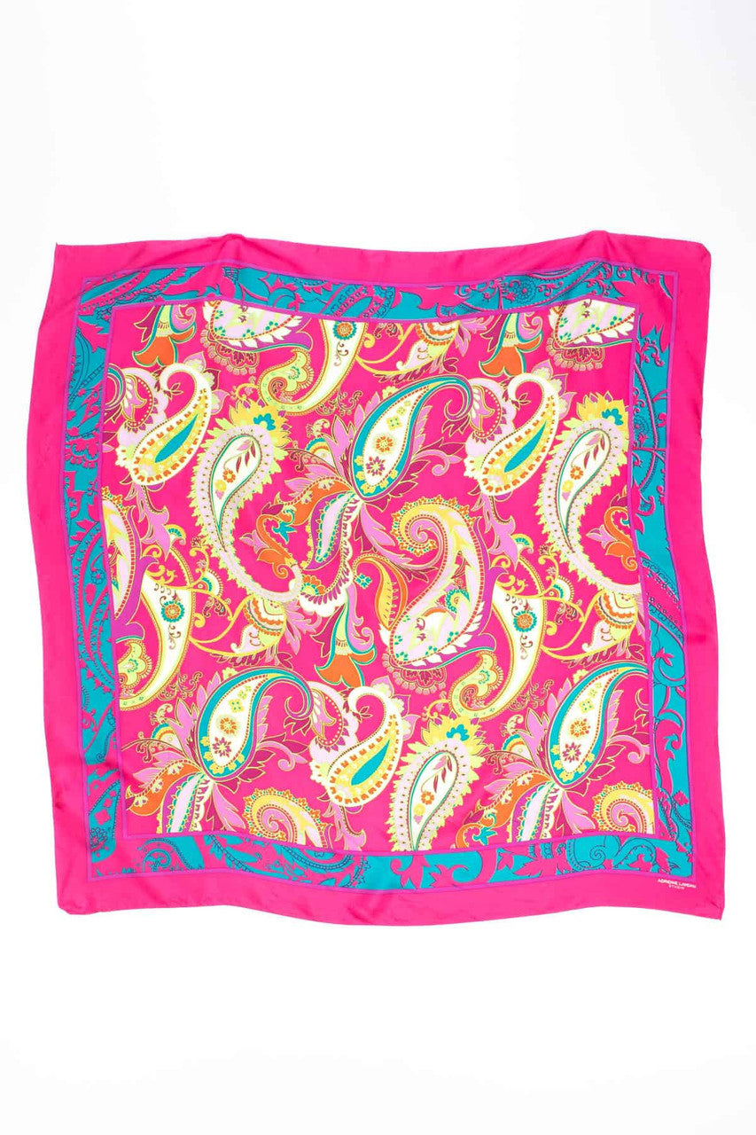 Adriene Laundau Vintage Silk Scarf