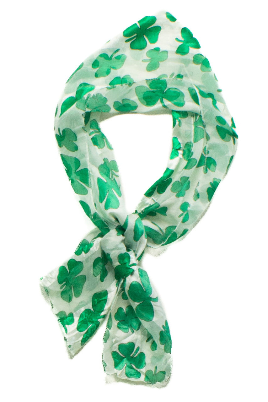 Vintage Shamrock Scarf