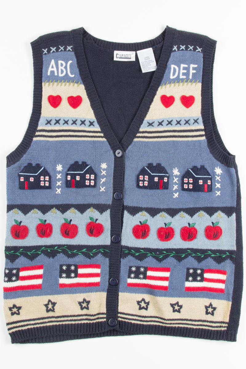Vintage School Teacher Sweater 28