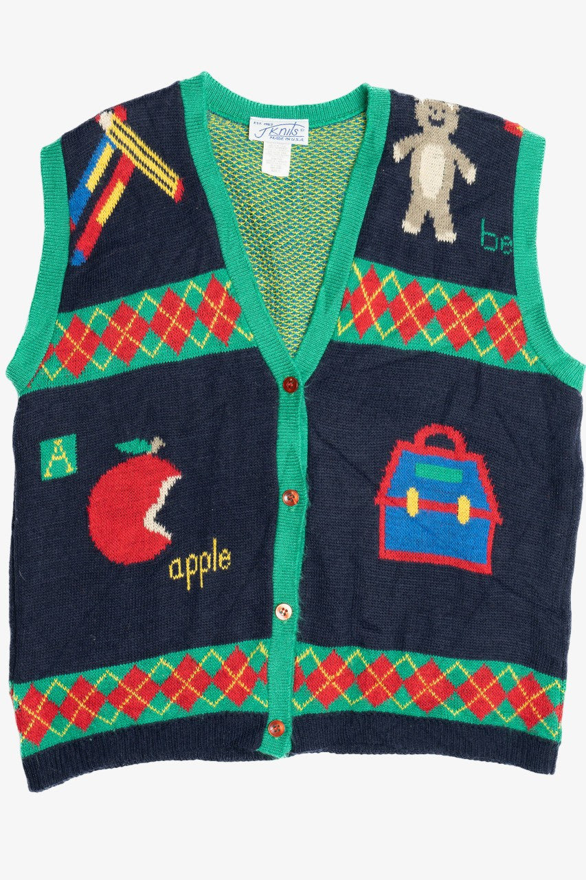Vintage J. Knits Teacher Sweater Vest