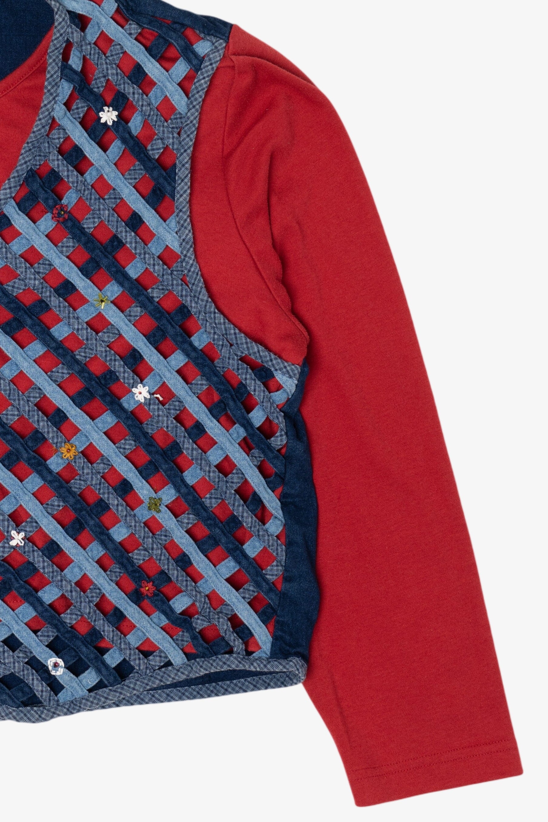 Vintage Koret Lattice Vest Sweater (1990s)