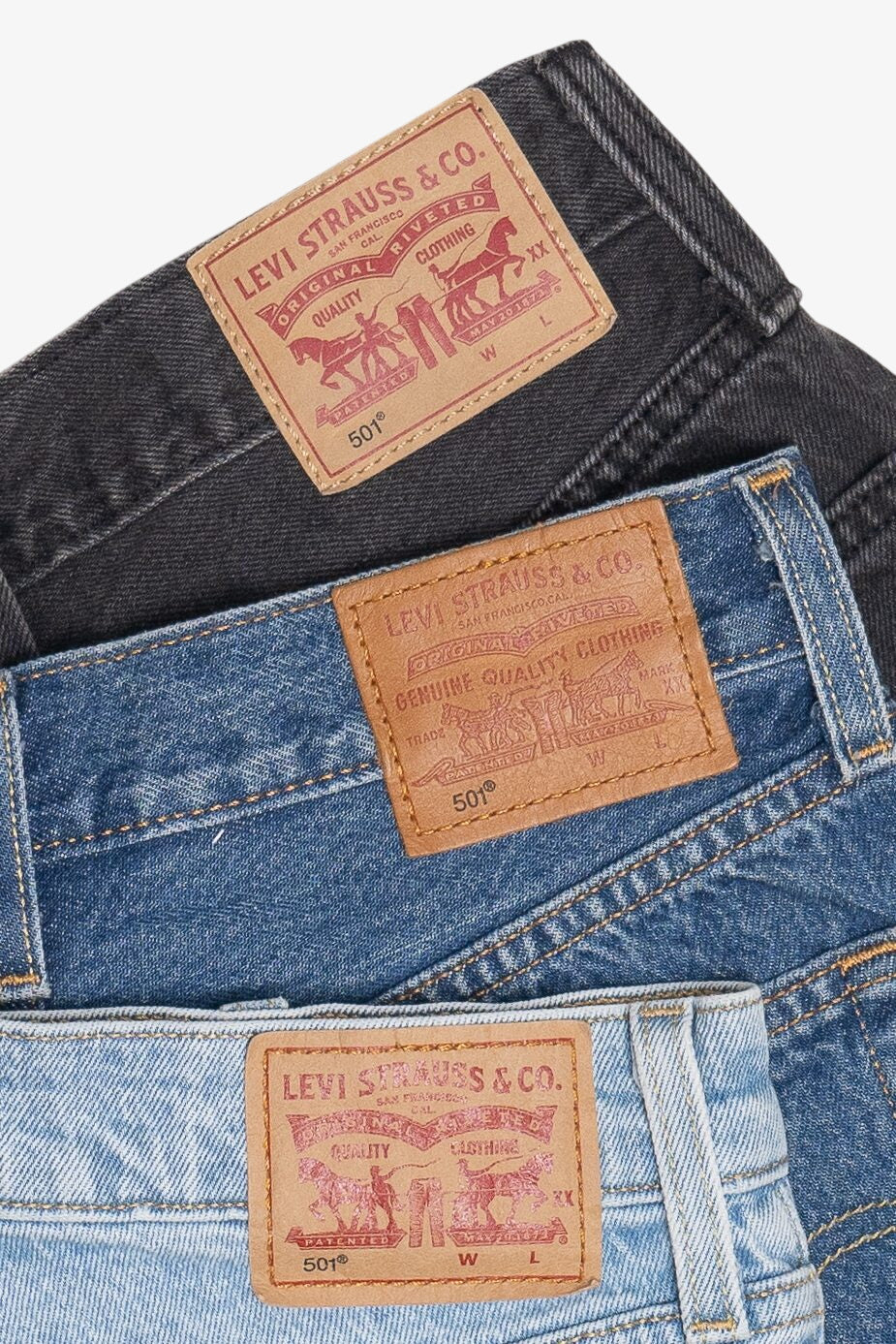 Levi’s 501 Button Fly Denim Cut Off Shorts