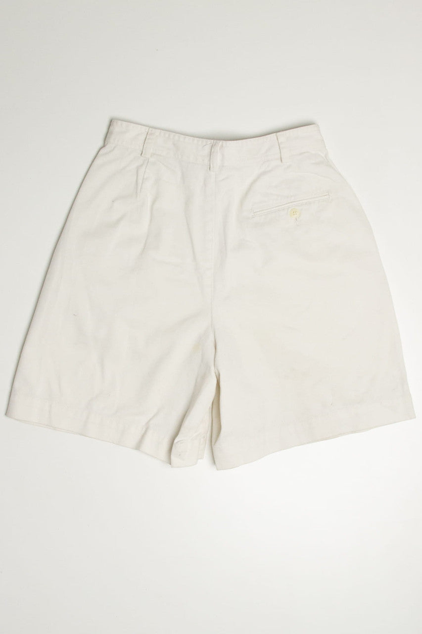 High Waisted Pleated Liz Claiborne Denim Shorts (sz. 8)