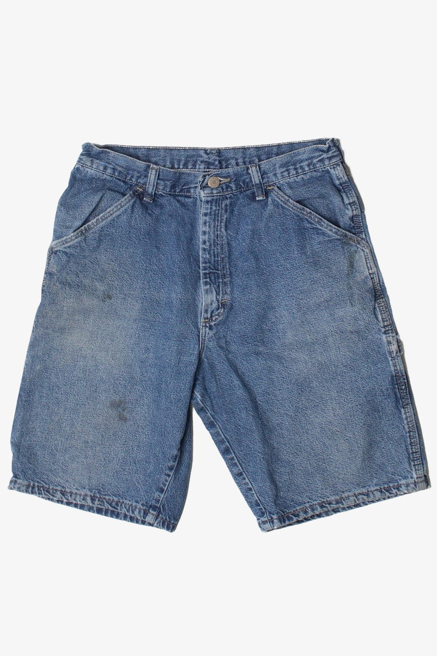 Medium Wash Denim Wrangler Carpenter Shorts