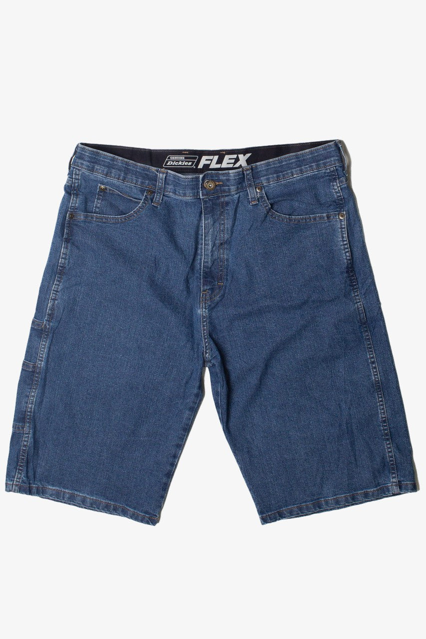 Medium Dark Wash Denim Dickies Cargo Shorts