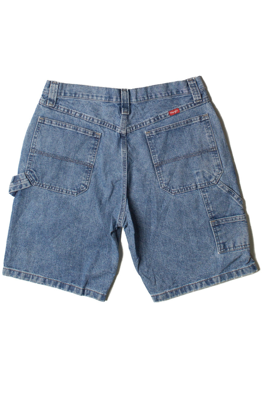Light Wash Denim Wrangler Carpenter Shorts