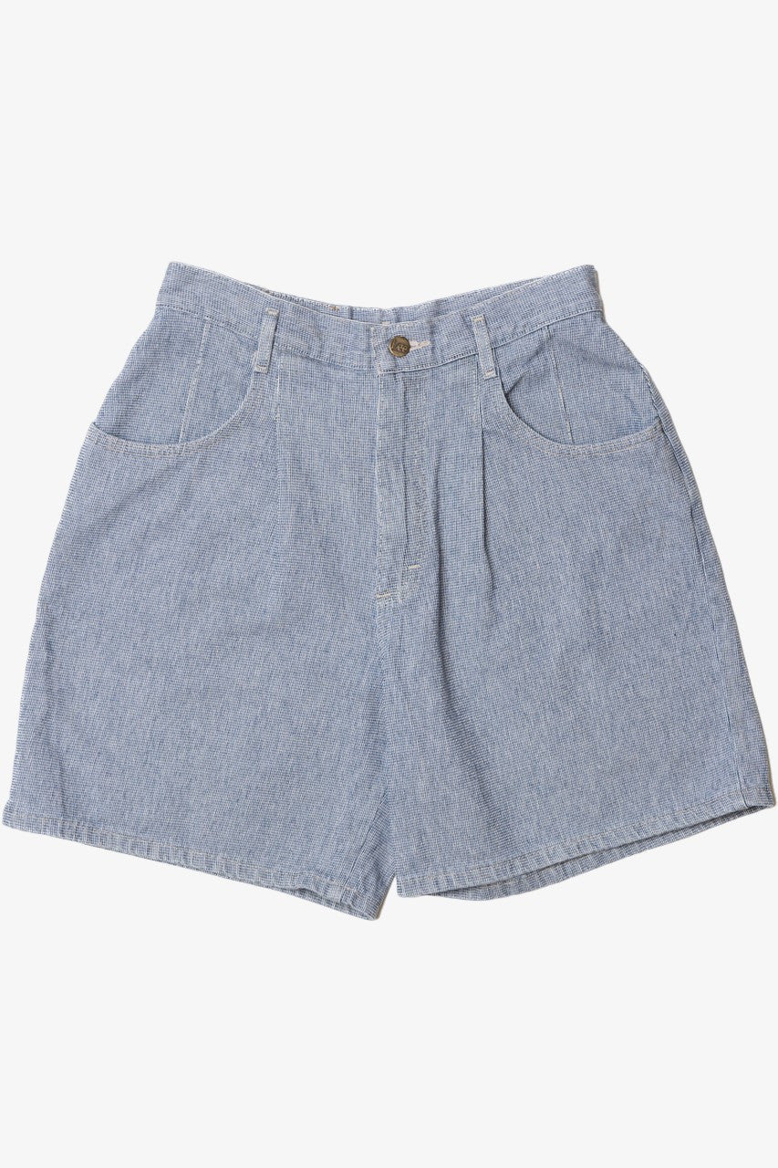 Vintage Lee Union Made Blue Gingham Shorts