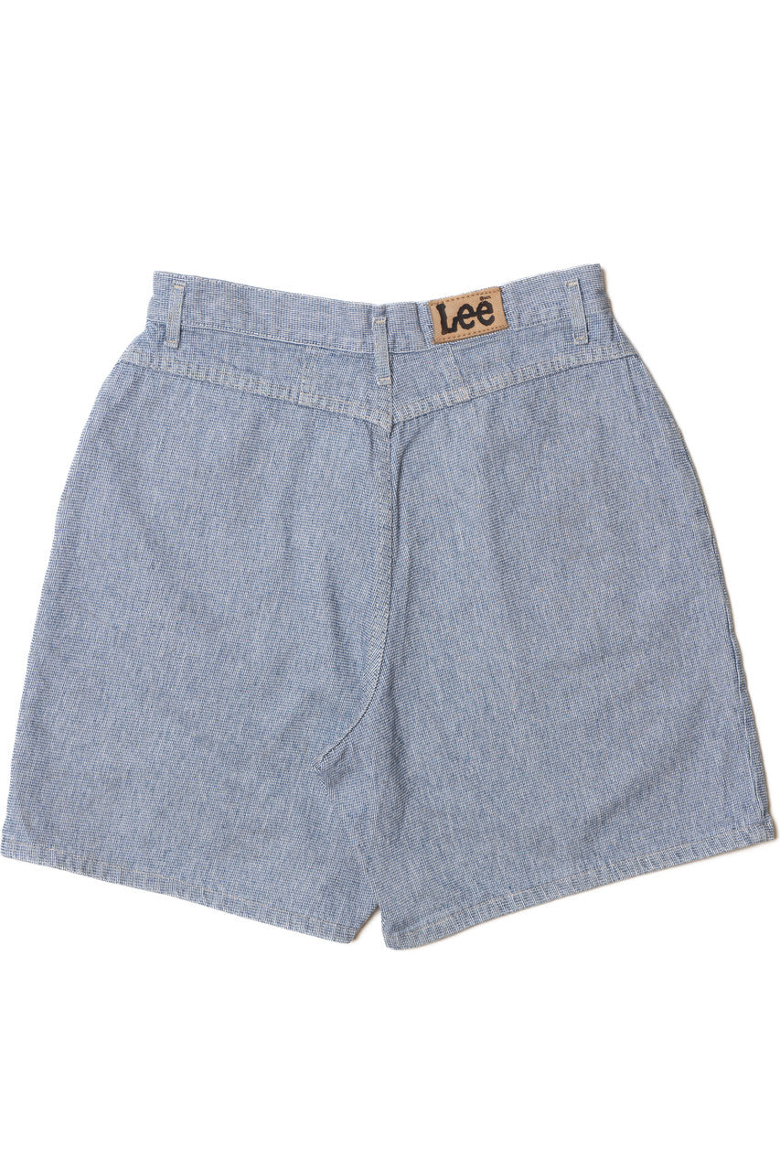 Vintage Lee Union Made Blue Gingham Shorts