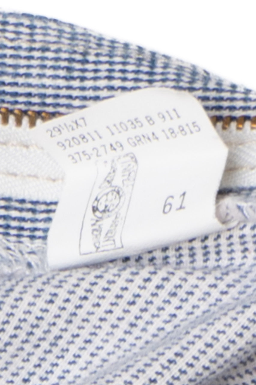 Vintage Lee Union Made Blue Gingham Shorts