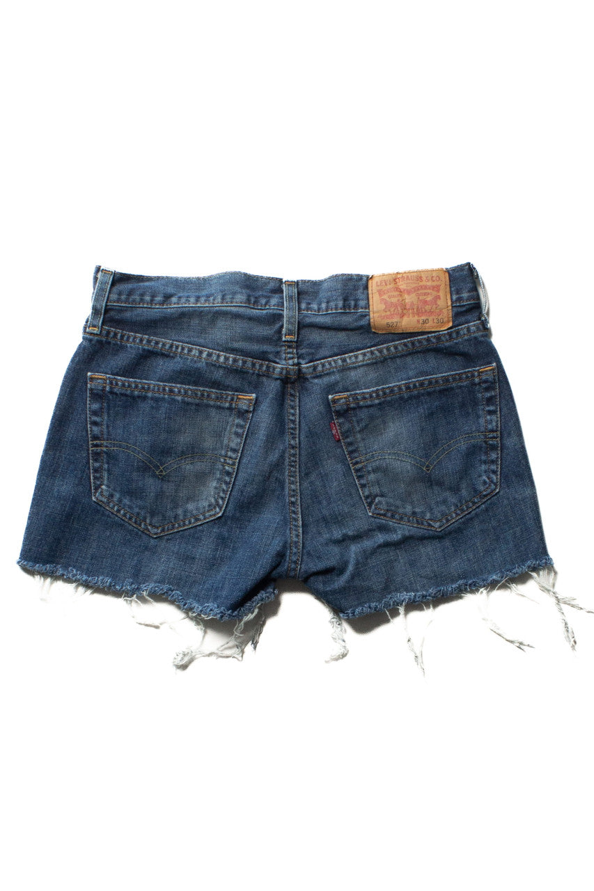 Levi's 527 Cut Off Denim Shorts (sz. 30)