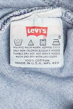 Vintage Levi's 501 High Waisted Cut Off Shorts 1401