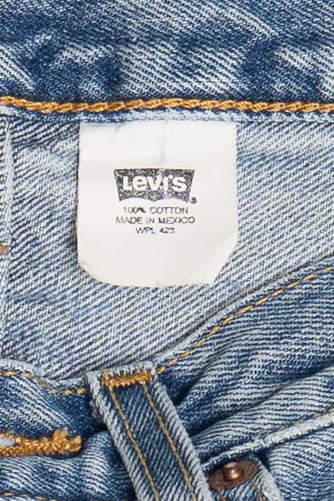 Vintage Levi's 501 Button Fly Denim Cutoff Shorts 1412