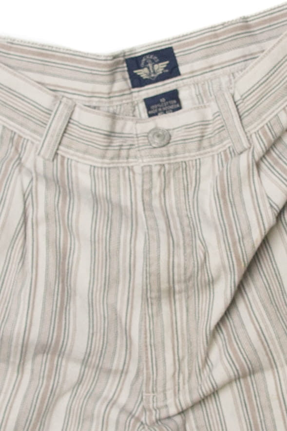 Vintage Striped Dockers Shorts