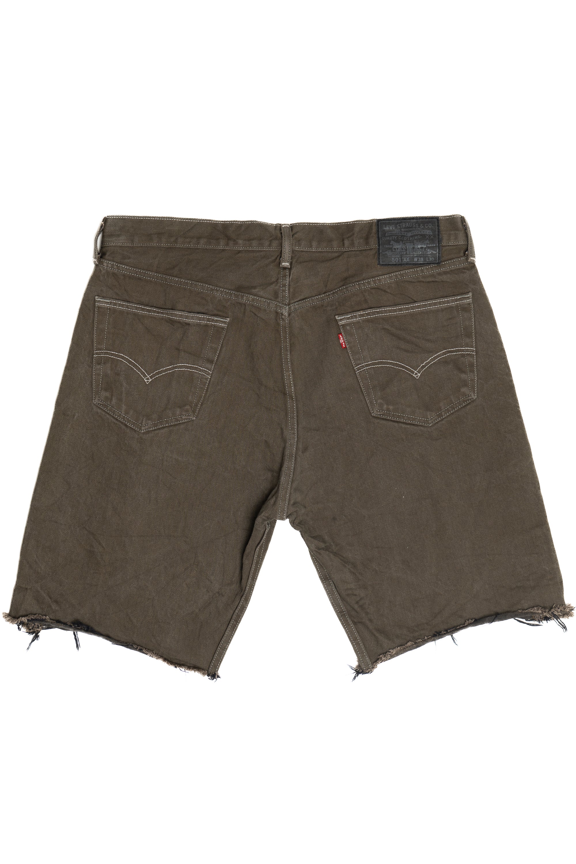 Levi's 501 XX Button Fly Denim Cut Off Shorts