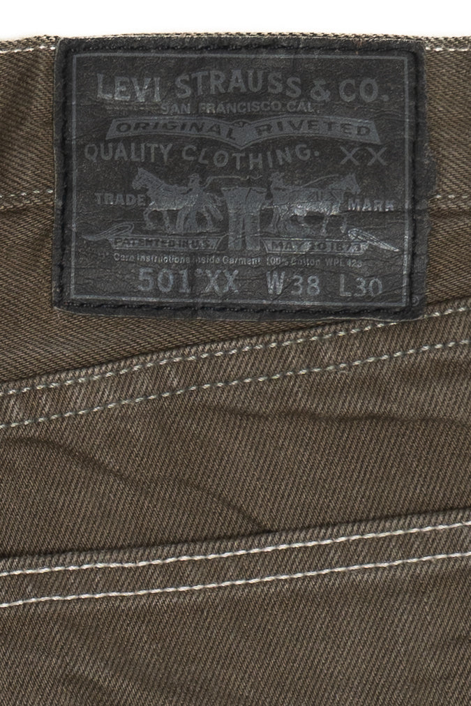 Levi's 501 XX Button Fly Denim Cut Off Shorts