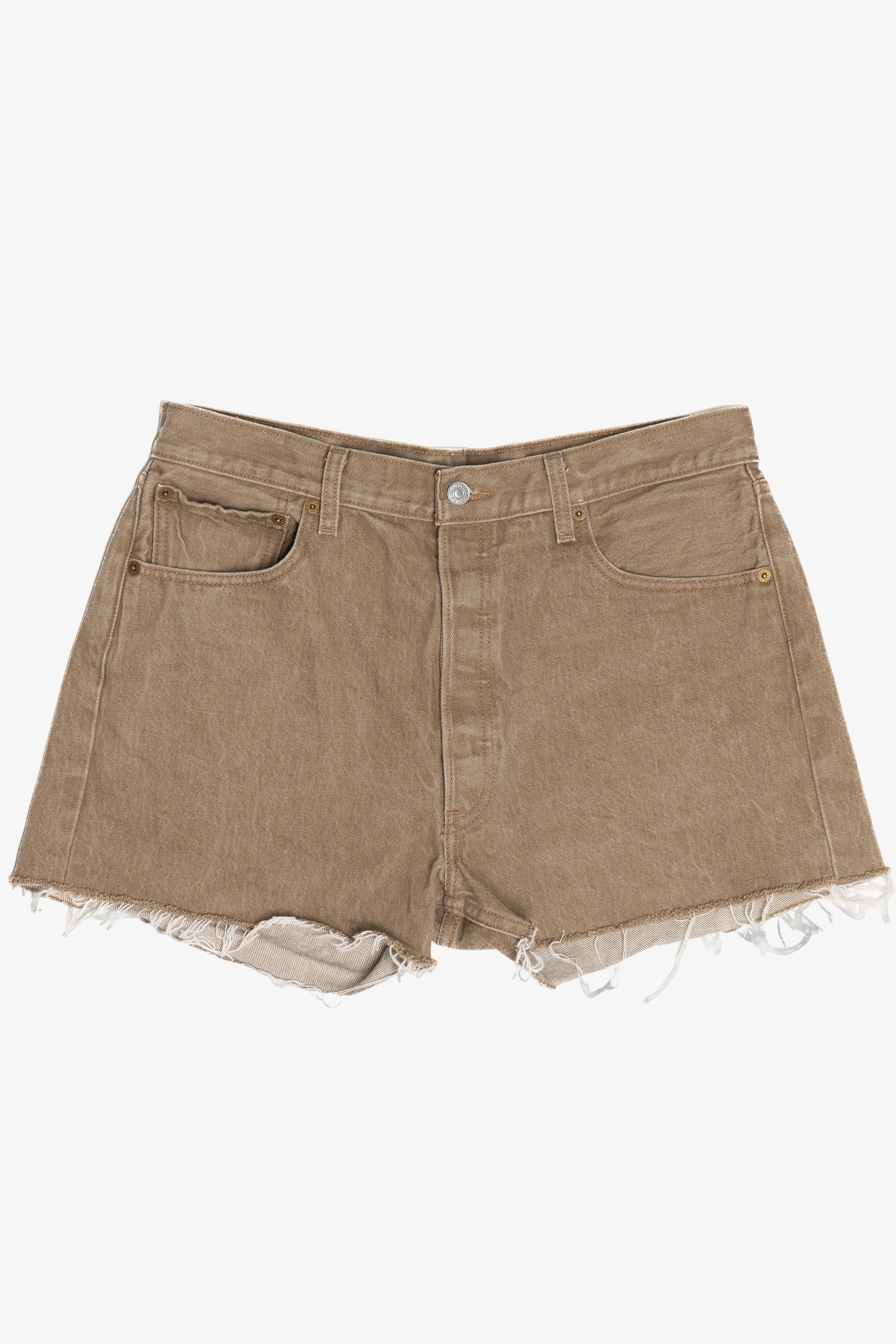 Vintage Levi's 501 XX Button Fly Cut Off Short Shorts (2000s)