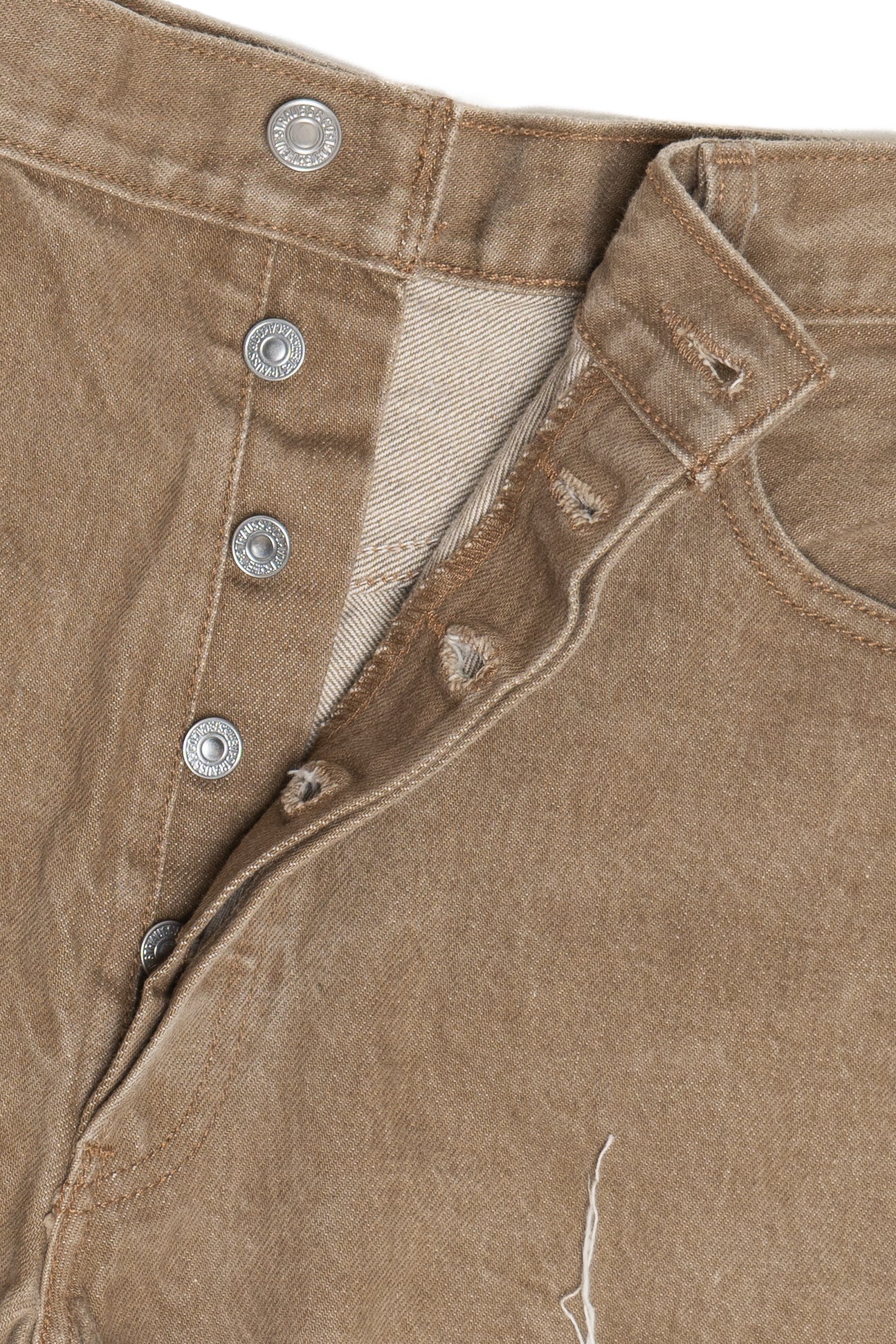 Vintage Levi's 501 XX Button Fly Cut Off Short Shorts (2000s)