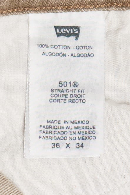 Vintage Levi's 501 XX Button Fly Cut Off Short Shorts (2000s)