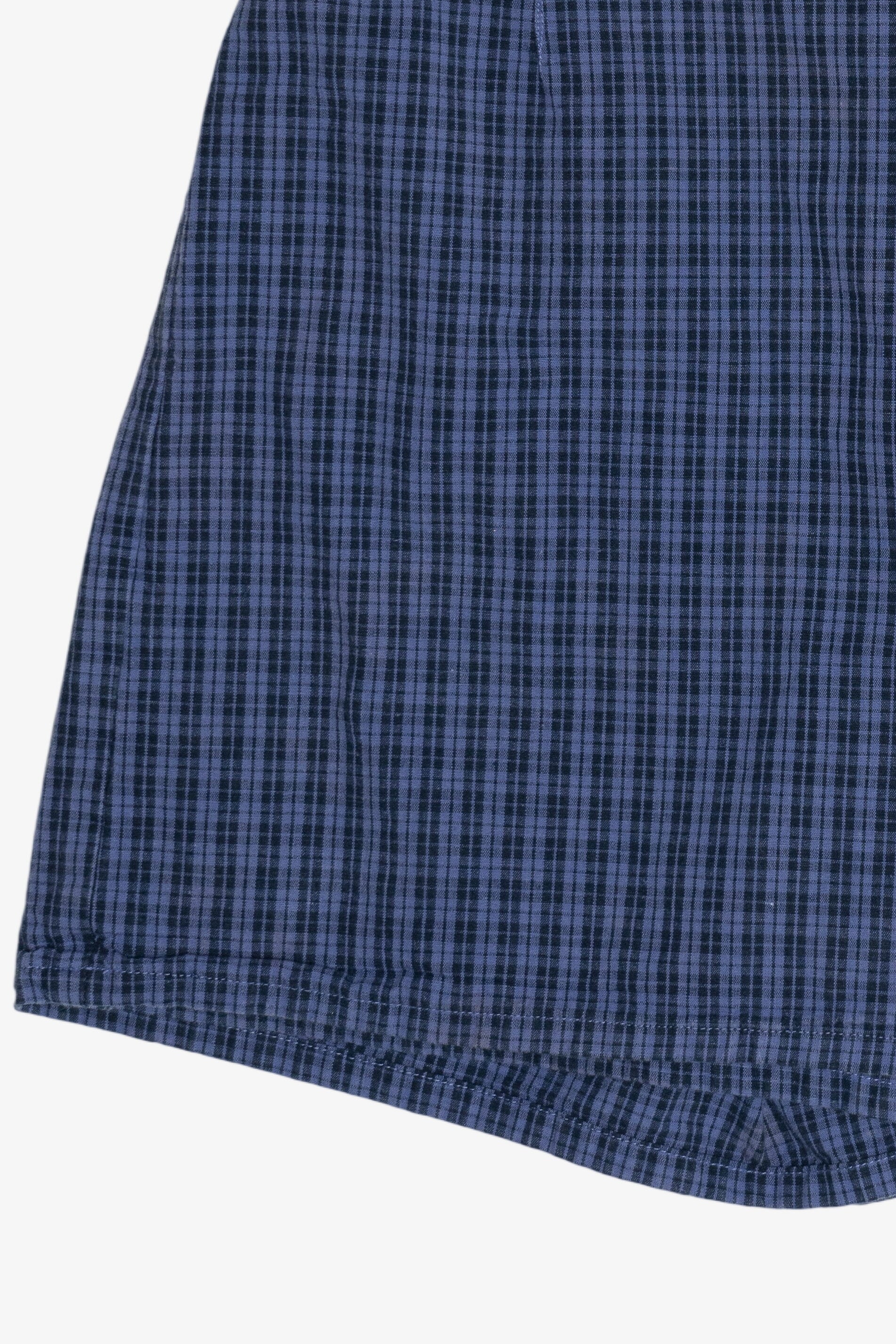Vintage White Stag Plaid Mini Skort (1990s)