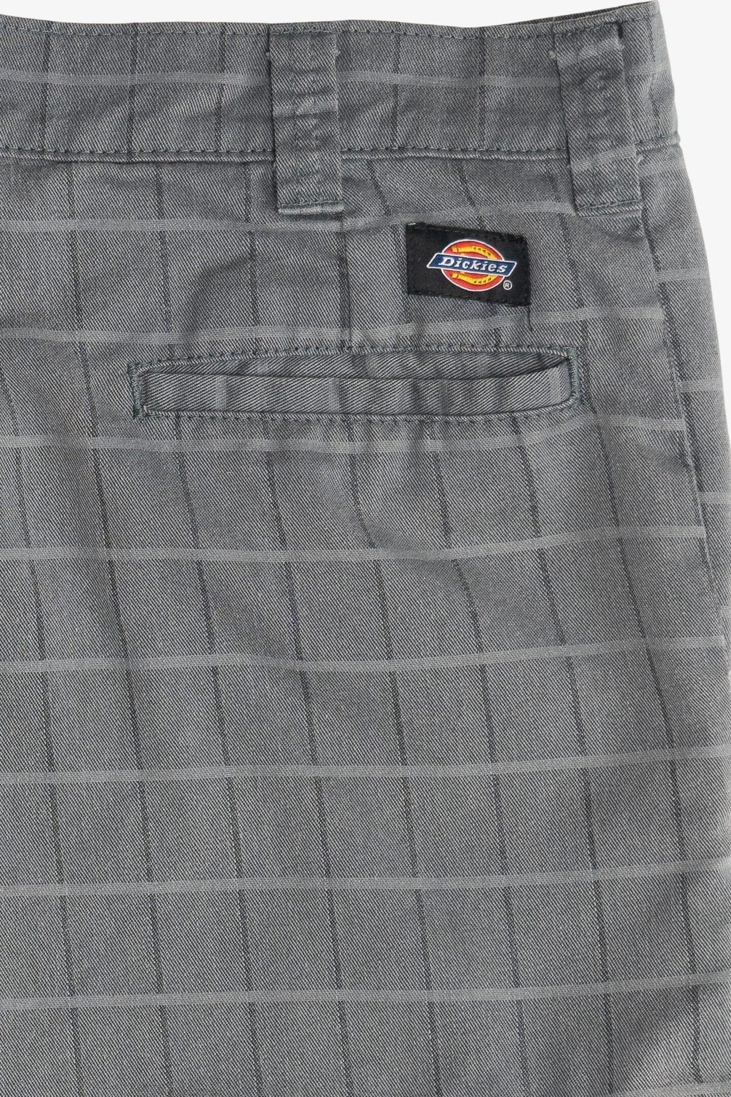 Distressed Dickies Flex Grid Shorts (2010s)