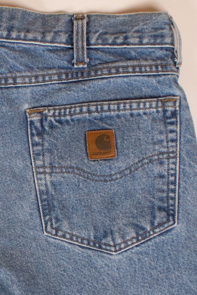 Vintage Carhartt Denim Cutoff Shorts (1990s)