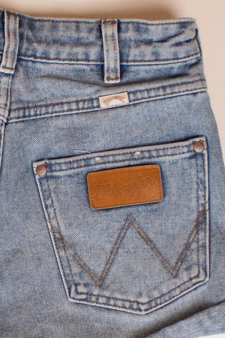 Vintage Billabong x Wrangler Denim Cutoff Shorts (2010s)