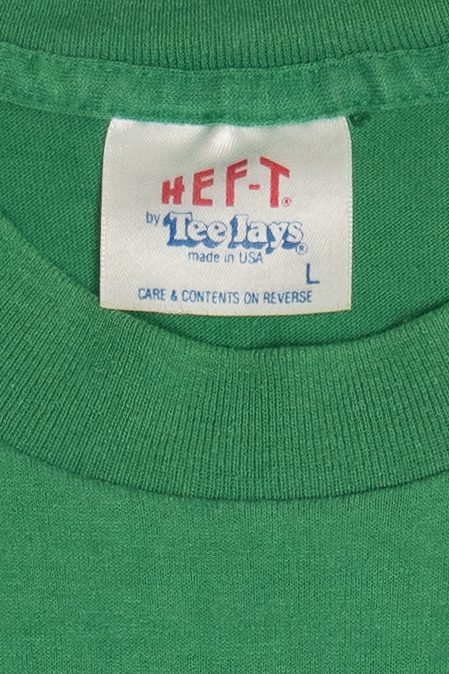 Vintage 1988 "St. Patrick's Day 8K Run" Single Stitch T-Shirt (1980s)