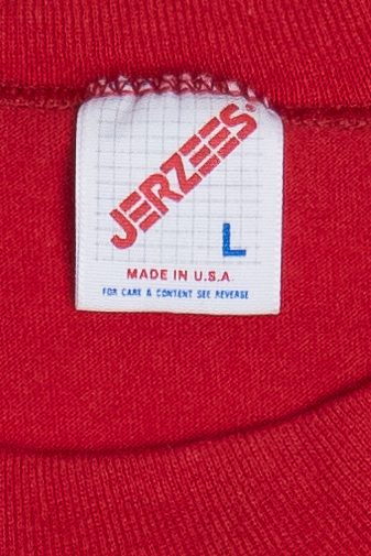 Vintage "Wisconsin Badgers" University Of Madison Mascot Front/Back Print T-Shirt (1990s)