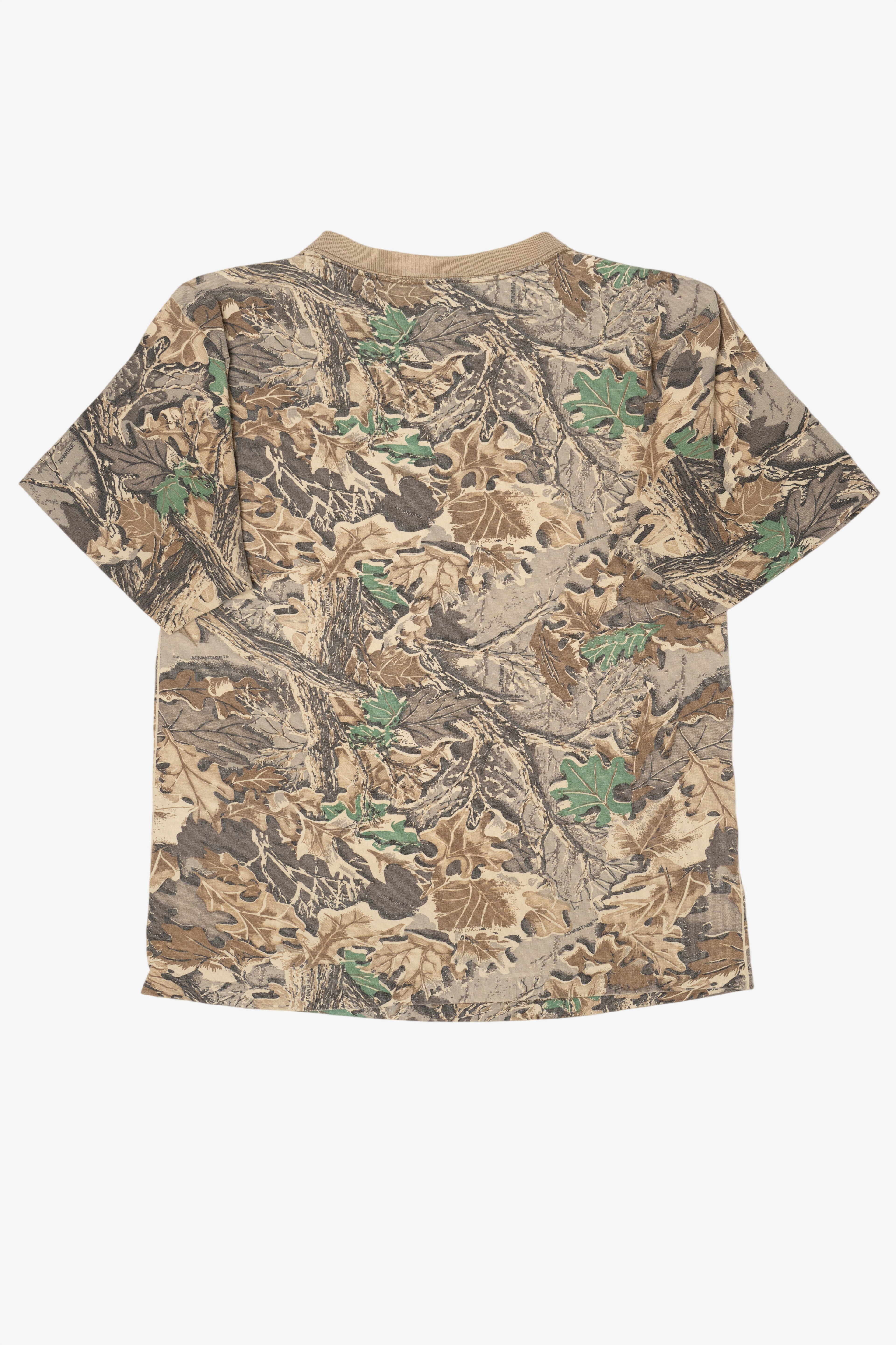 Vintage Sasquatch Camouflage T-Shirt (1990s)