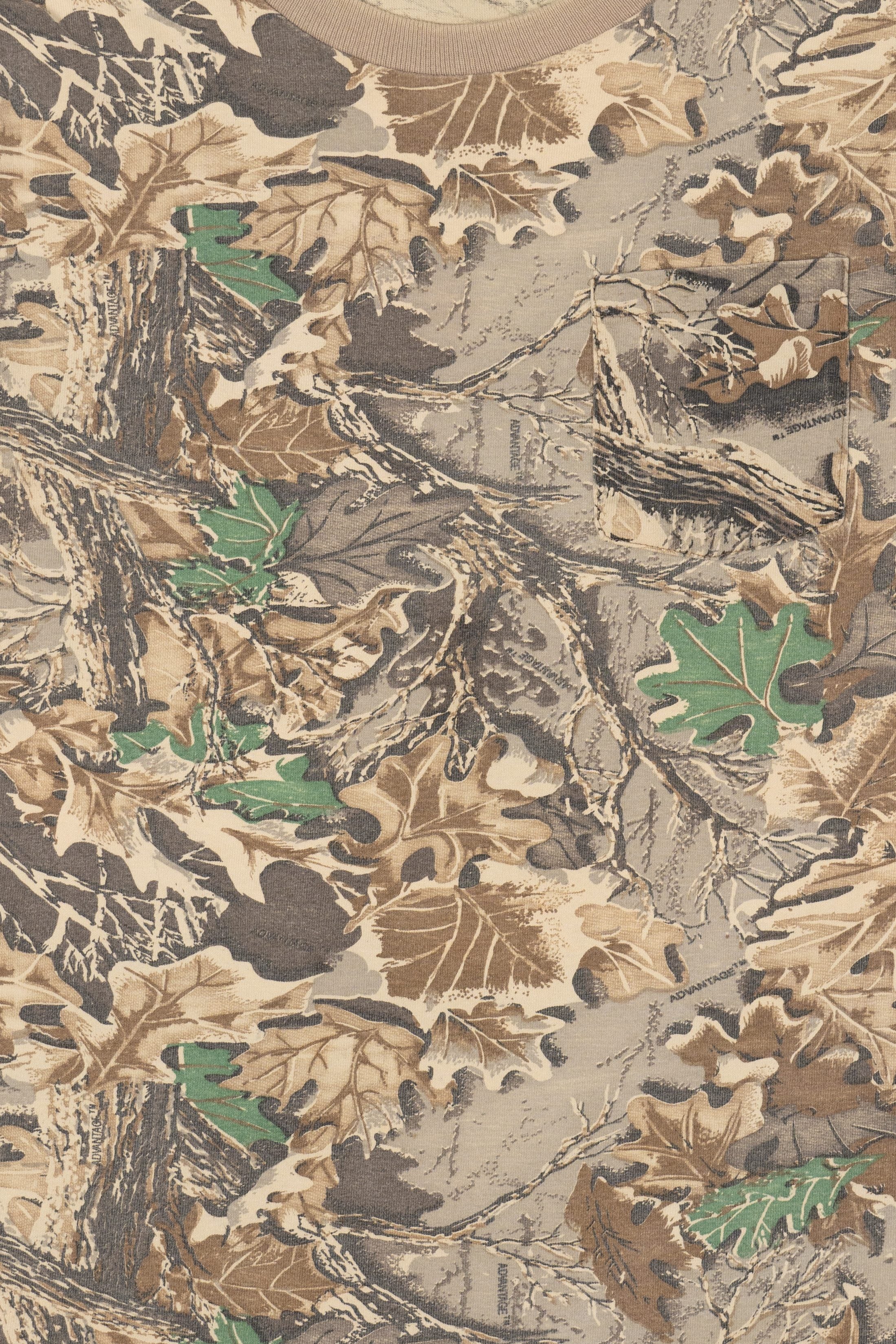 Vintage Sasquatch Camouflage T-Shirt (1990s)