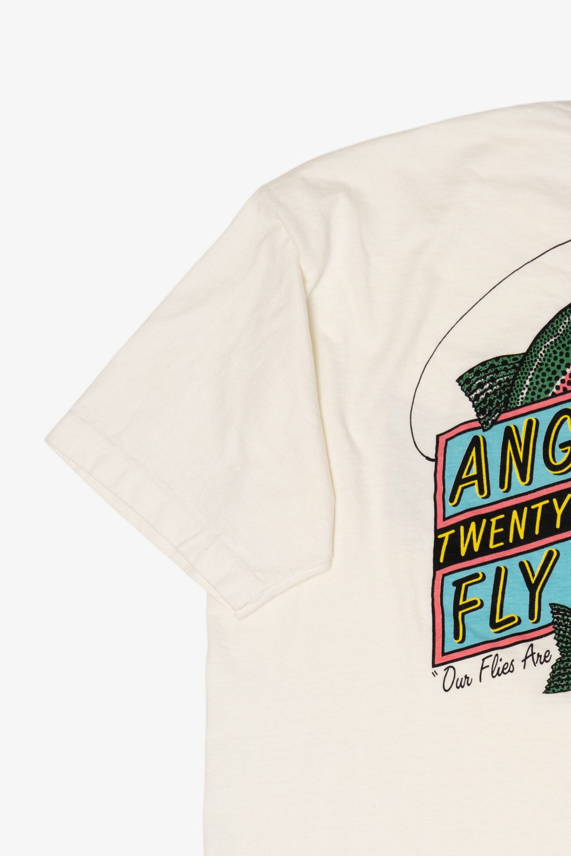 Vintage Anglers Twenty-Four Hour Fly Shop T-Shirt (1990s)