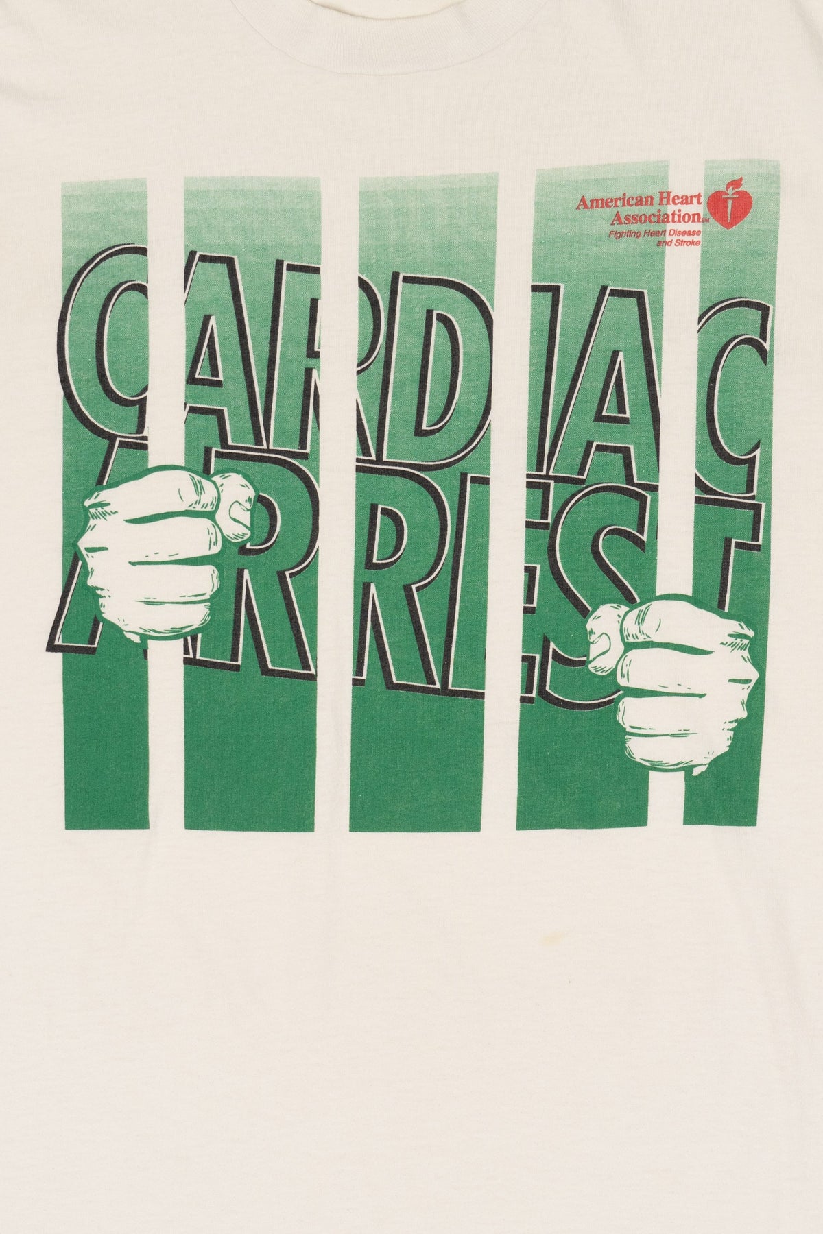 Vintage "Cardiac Arrest" American Heart Association T-Shirt (1990s)