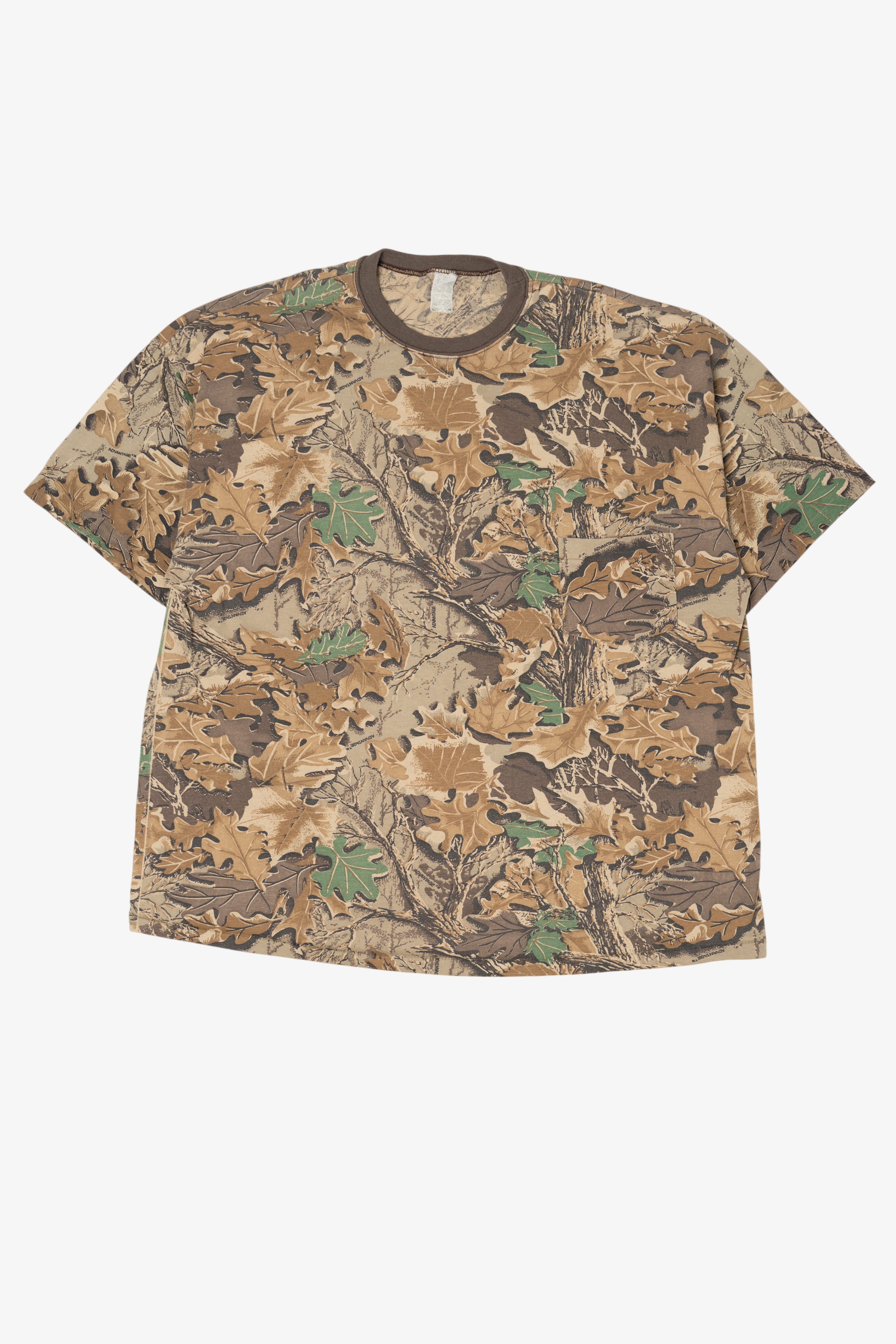 Vintage Single Stitch Camouflage T-Shirt (1990s)