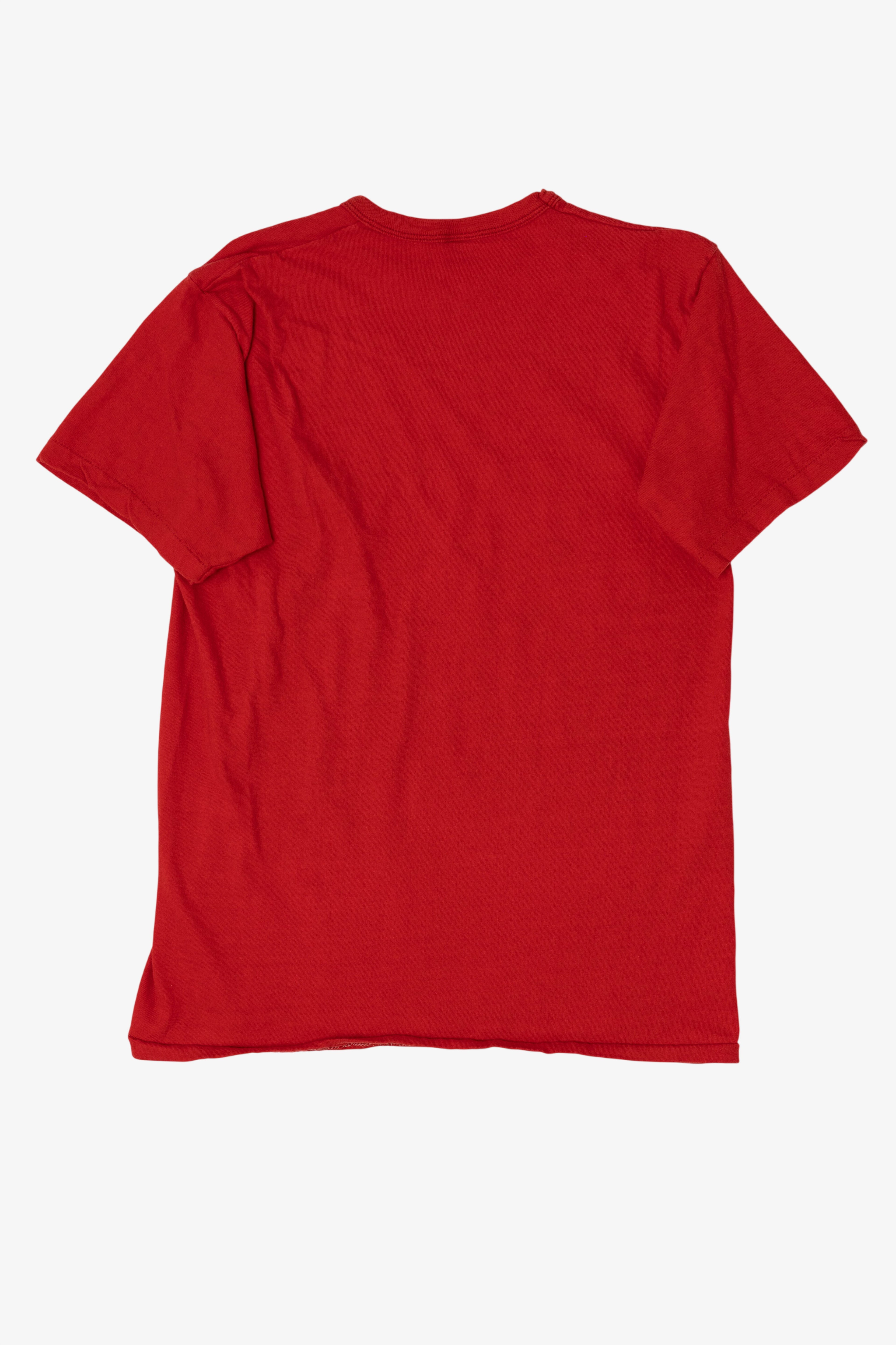 Vintage Red "Body By Scandinavian" Sportswear T-Shirt (1970s)