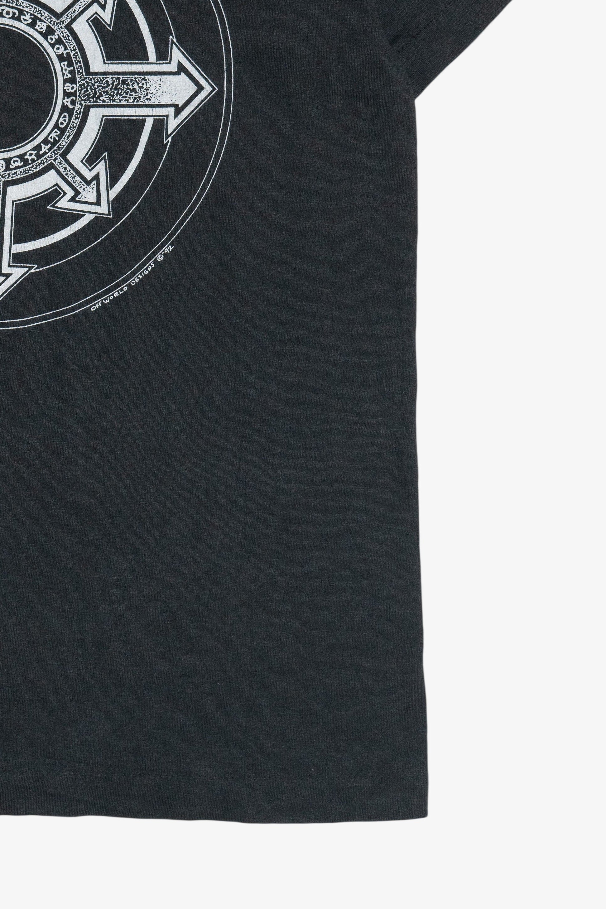 Vintage Chaos Rune Symbol Off World Designs T-Shirt (1990s)