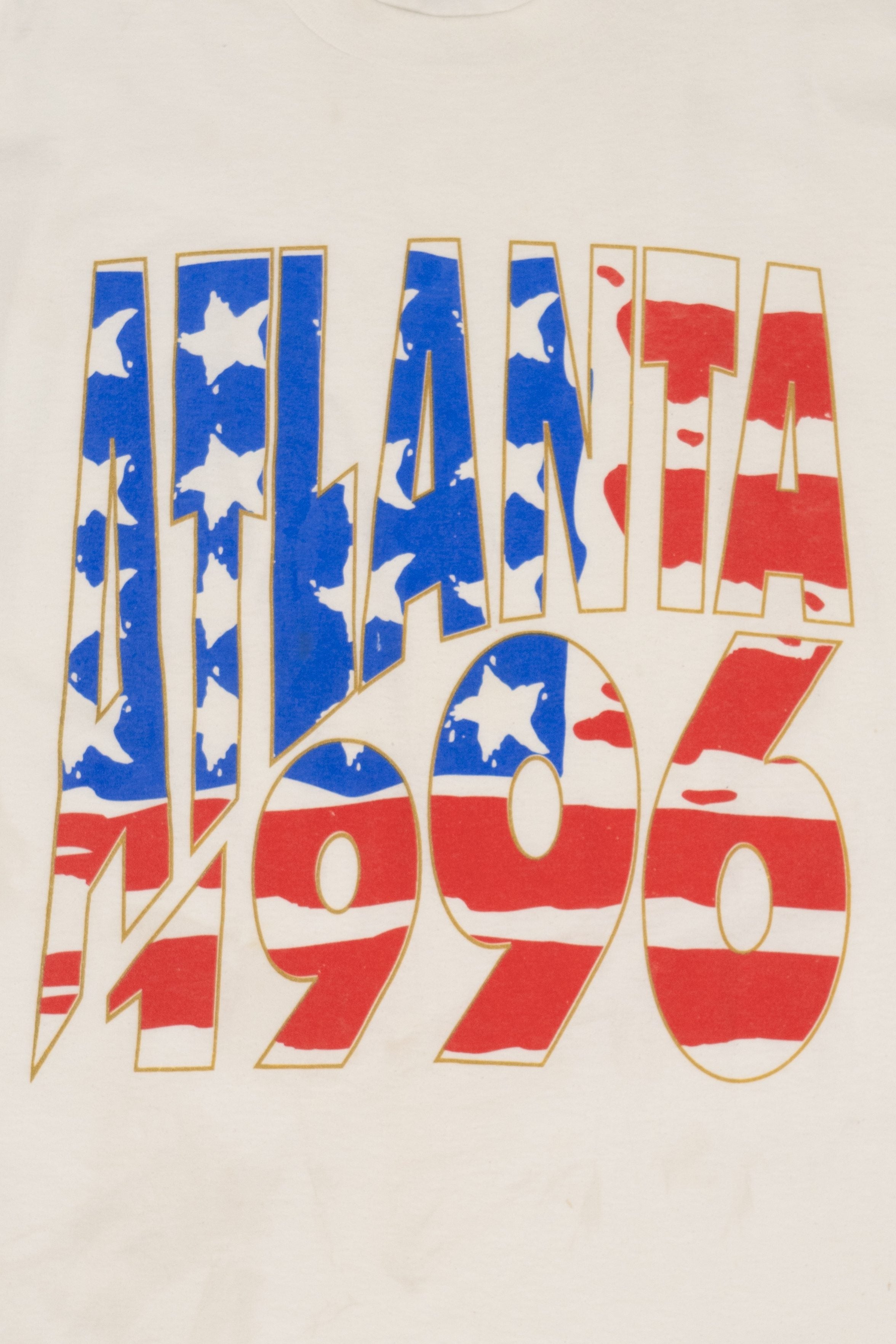 Vintage "Atlanta 1996" USA Olympics Single Stitch T-Shirt (1990s)