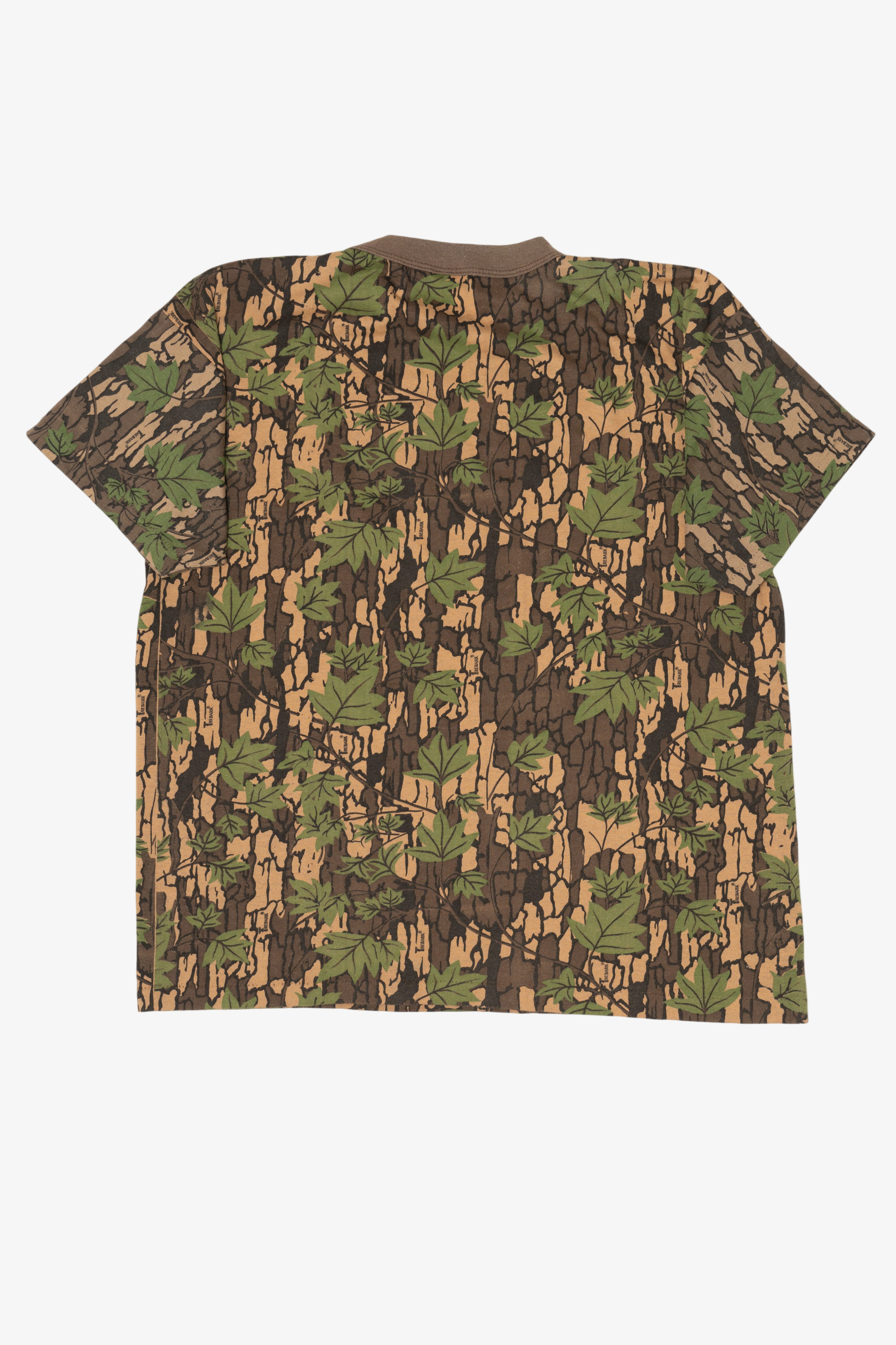 Vintage Camouflage Single Stitch T-Shirt (1990s)