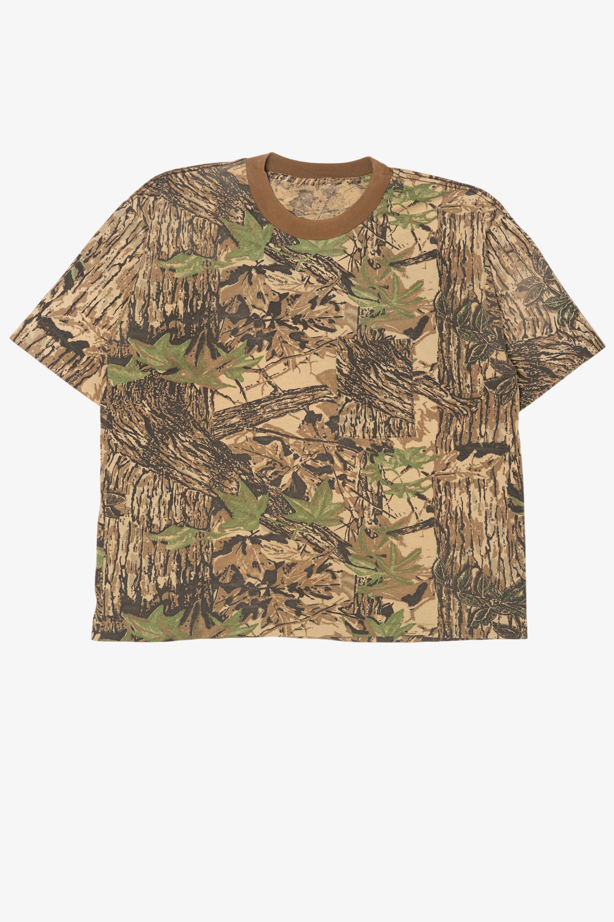 Vintage Camouflage Single Stitch T-Shirt (1990s)