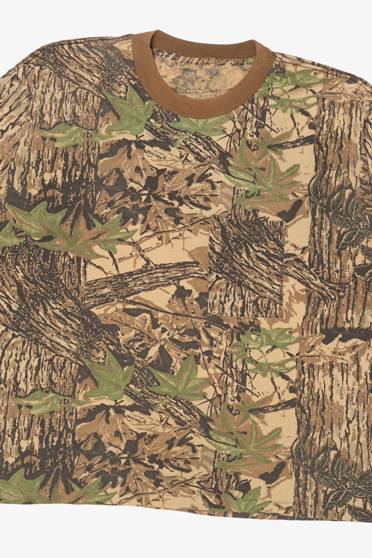 Vintage Camouflage Single Stitch T-Shirt (1990s)