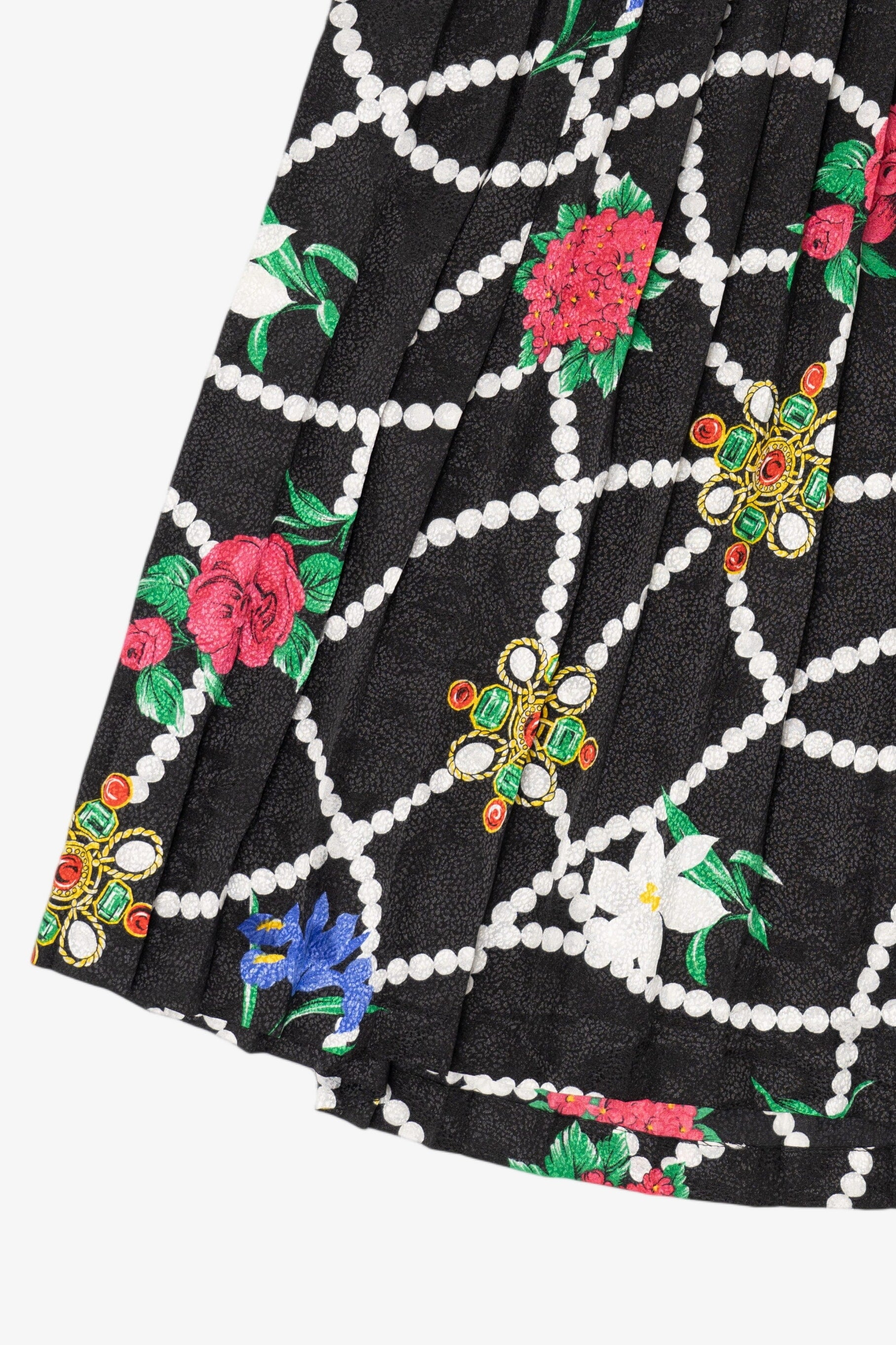Vintage Andrea Gayle Floral Skirt (1990s)