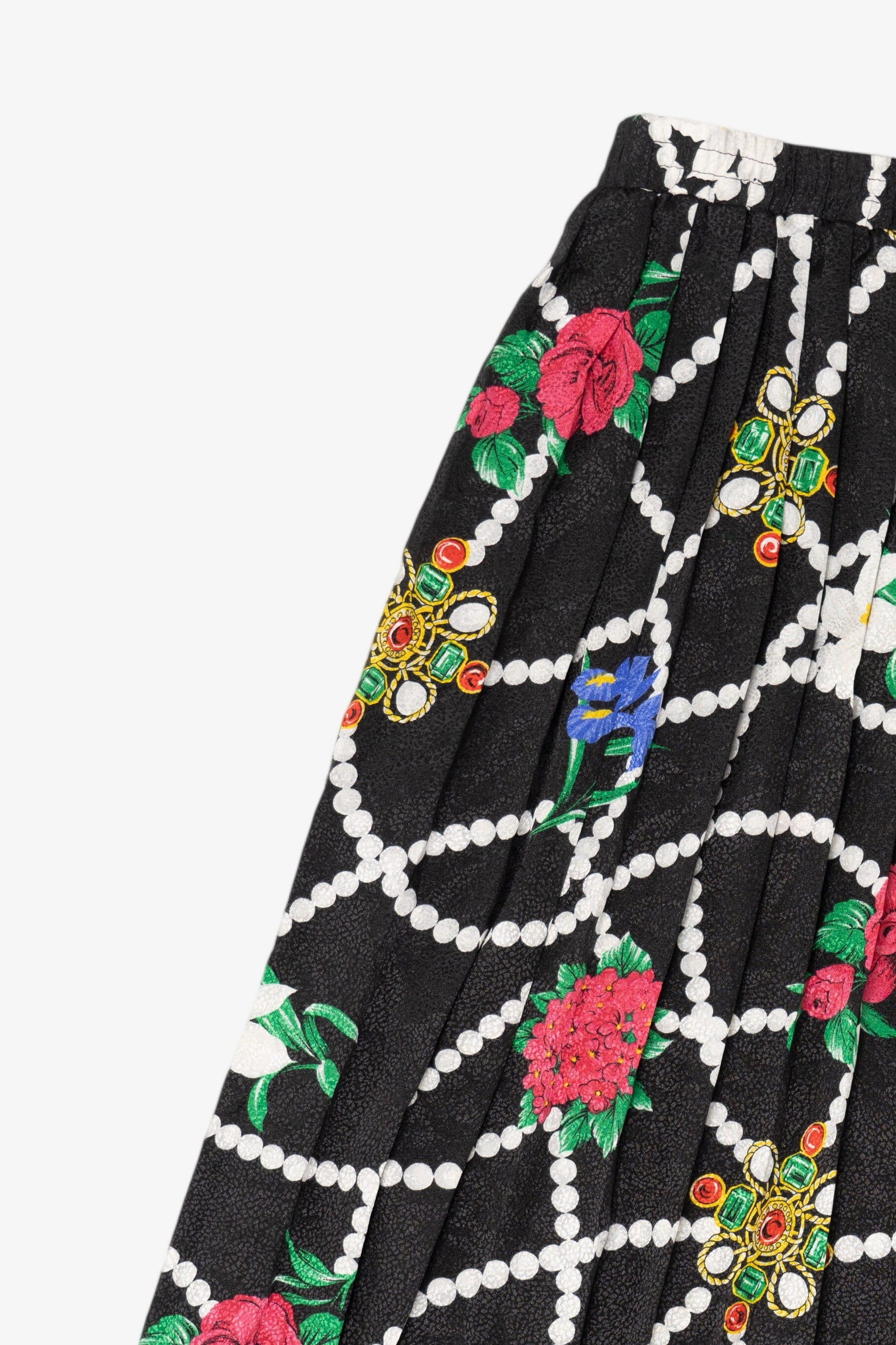 Vintage Andrea Gayle Floral Skirt (1990s)
