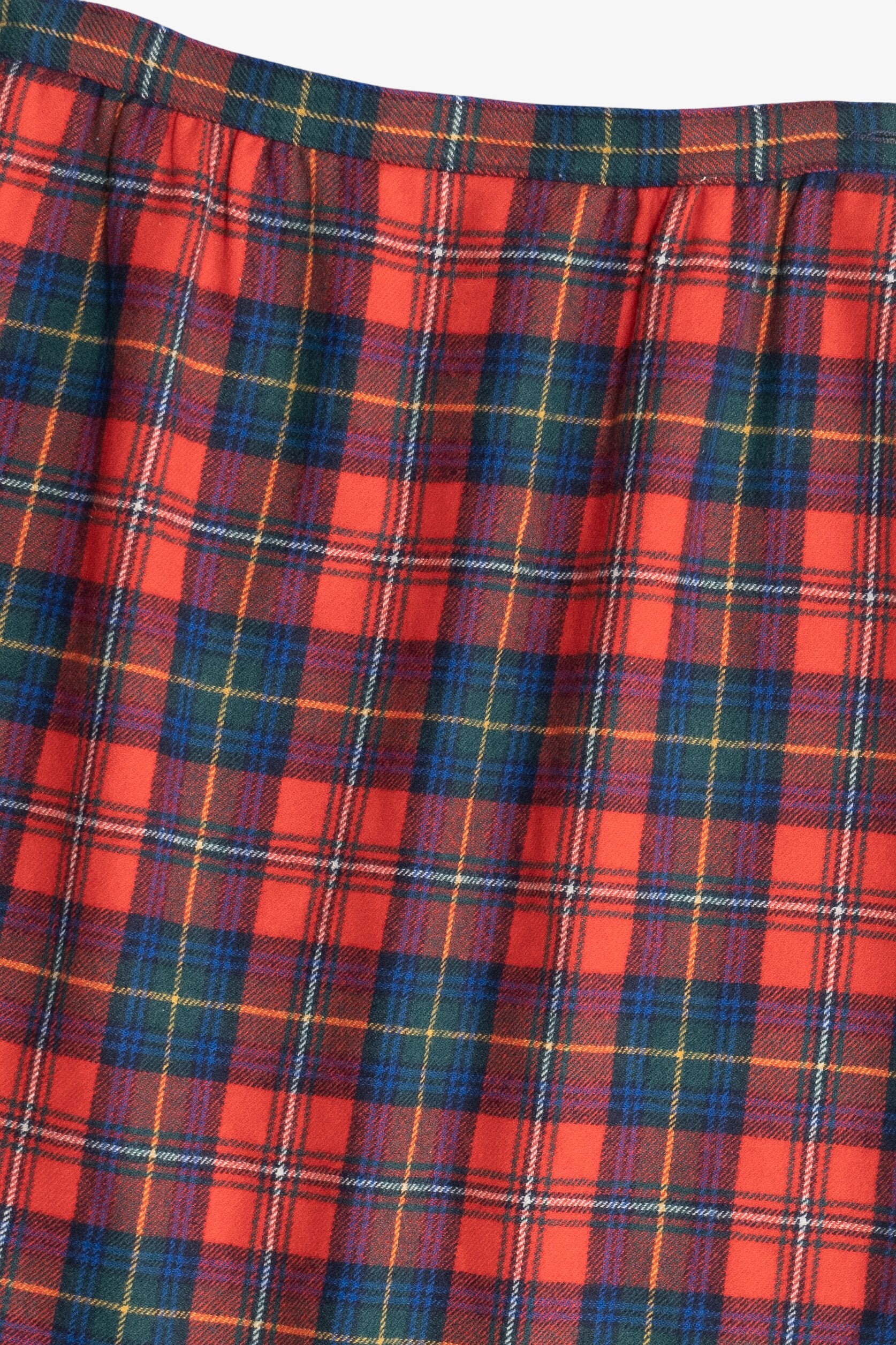 Vintage Pendleton Authentic Boyd Tartan Wool Midi Skirt (1980s)