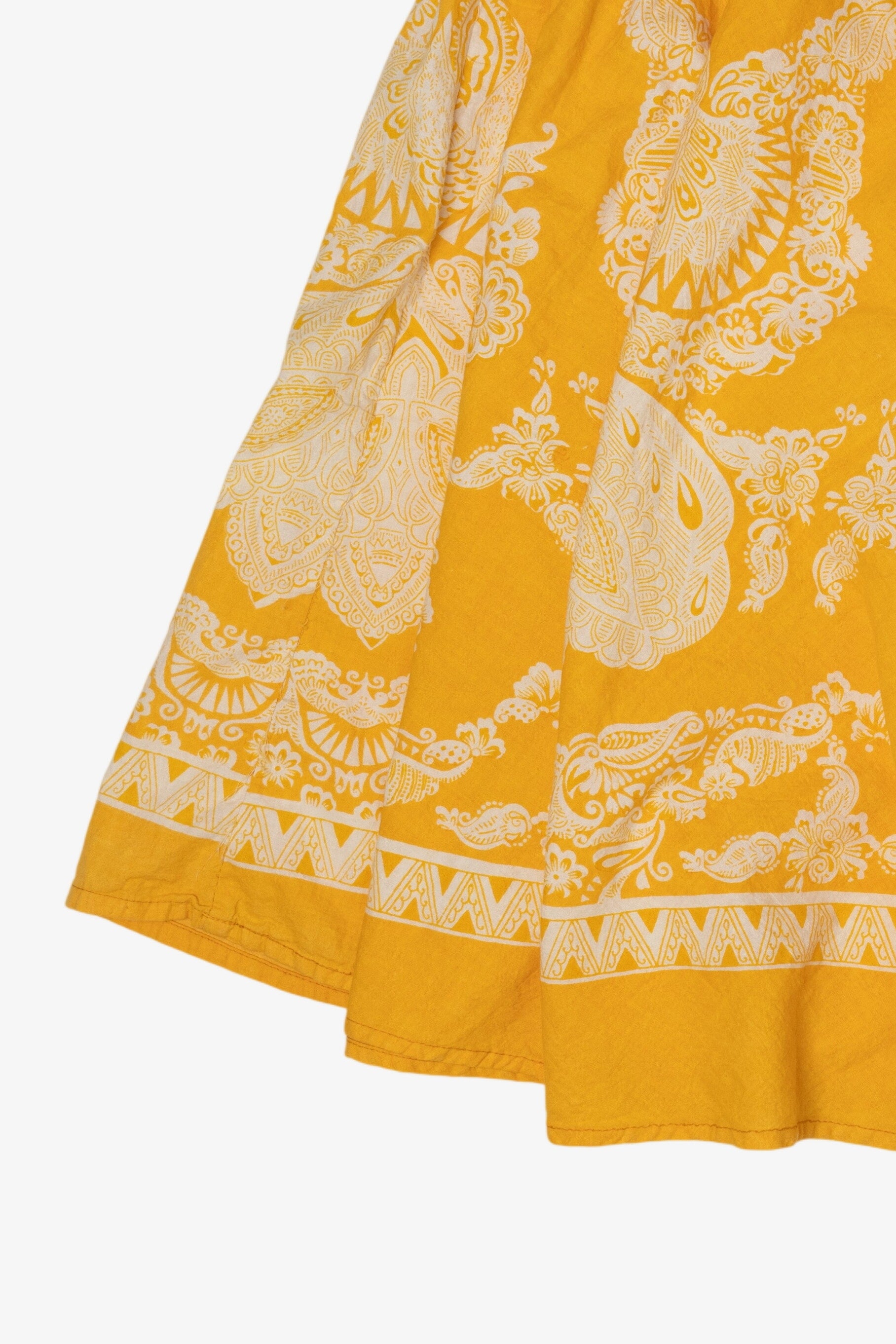 Vintage Yellow Studio West Skirt (1990s)
