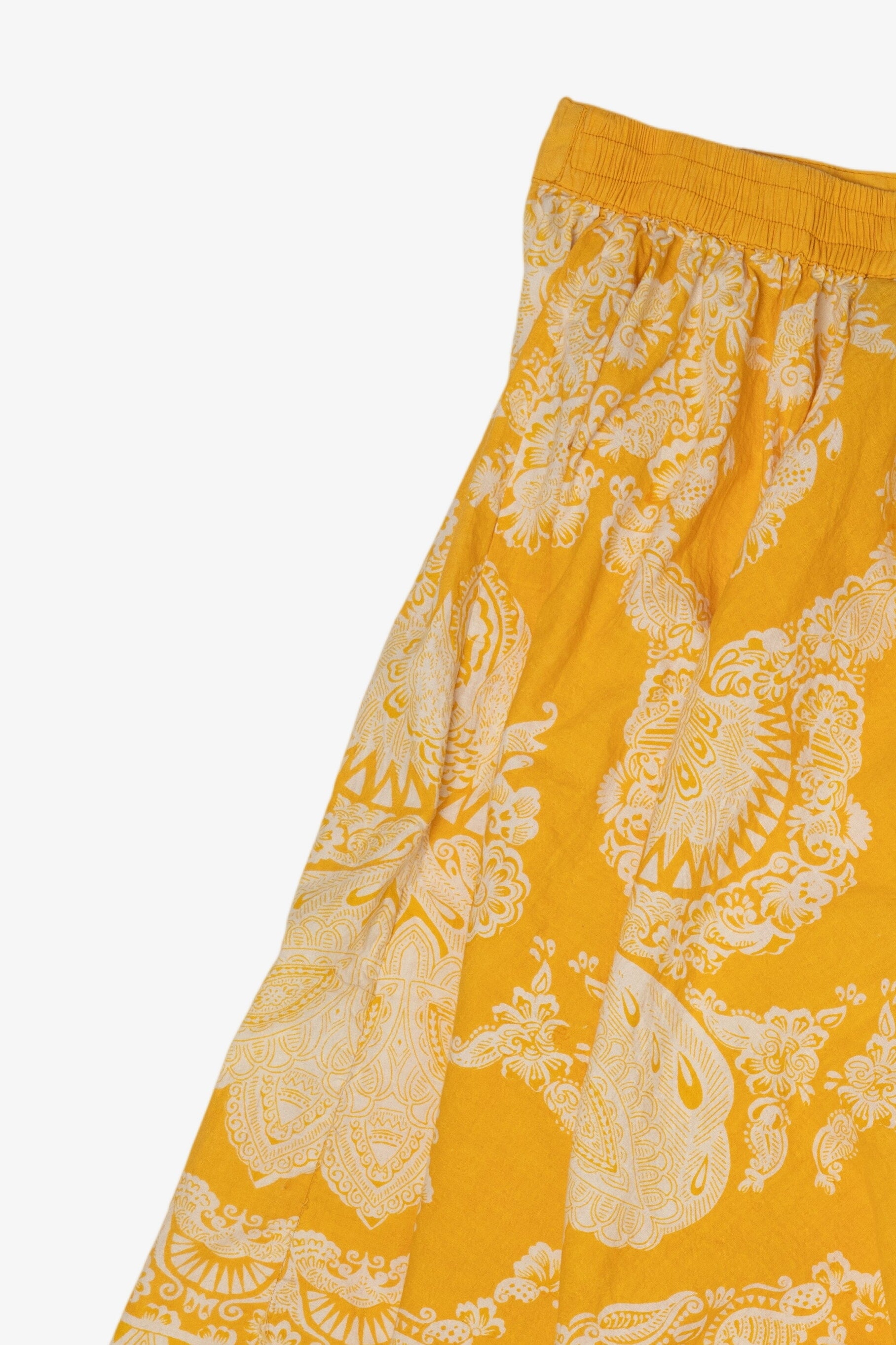Vintage Yellow Studio West Skirt (1990s)