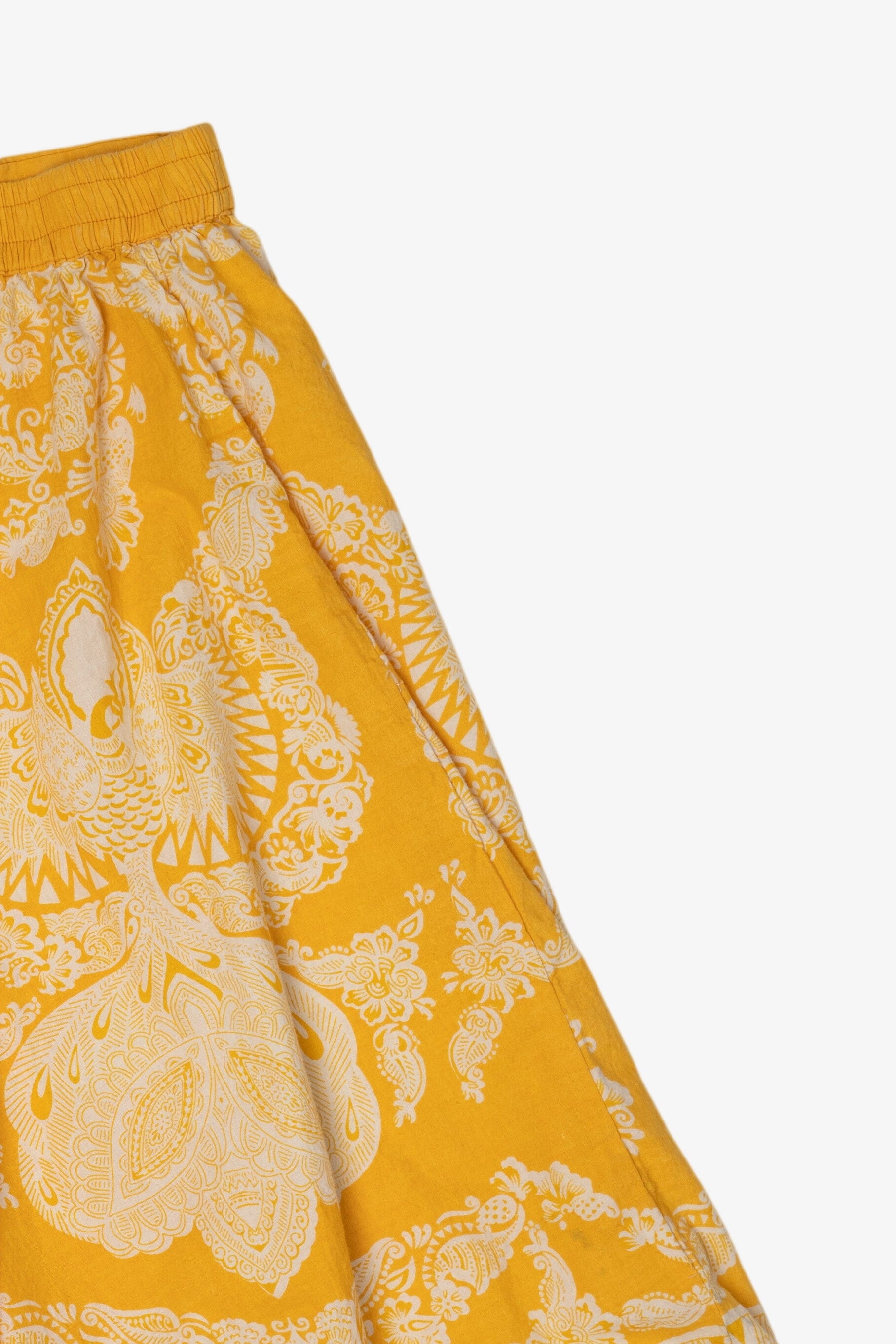 Vintage Yellow Studio West Skirt (1990s)
