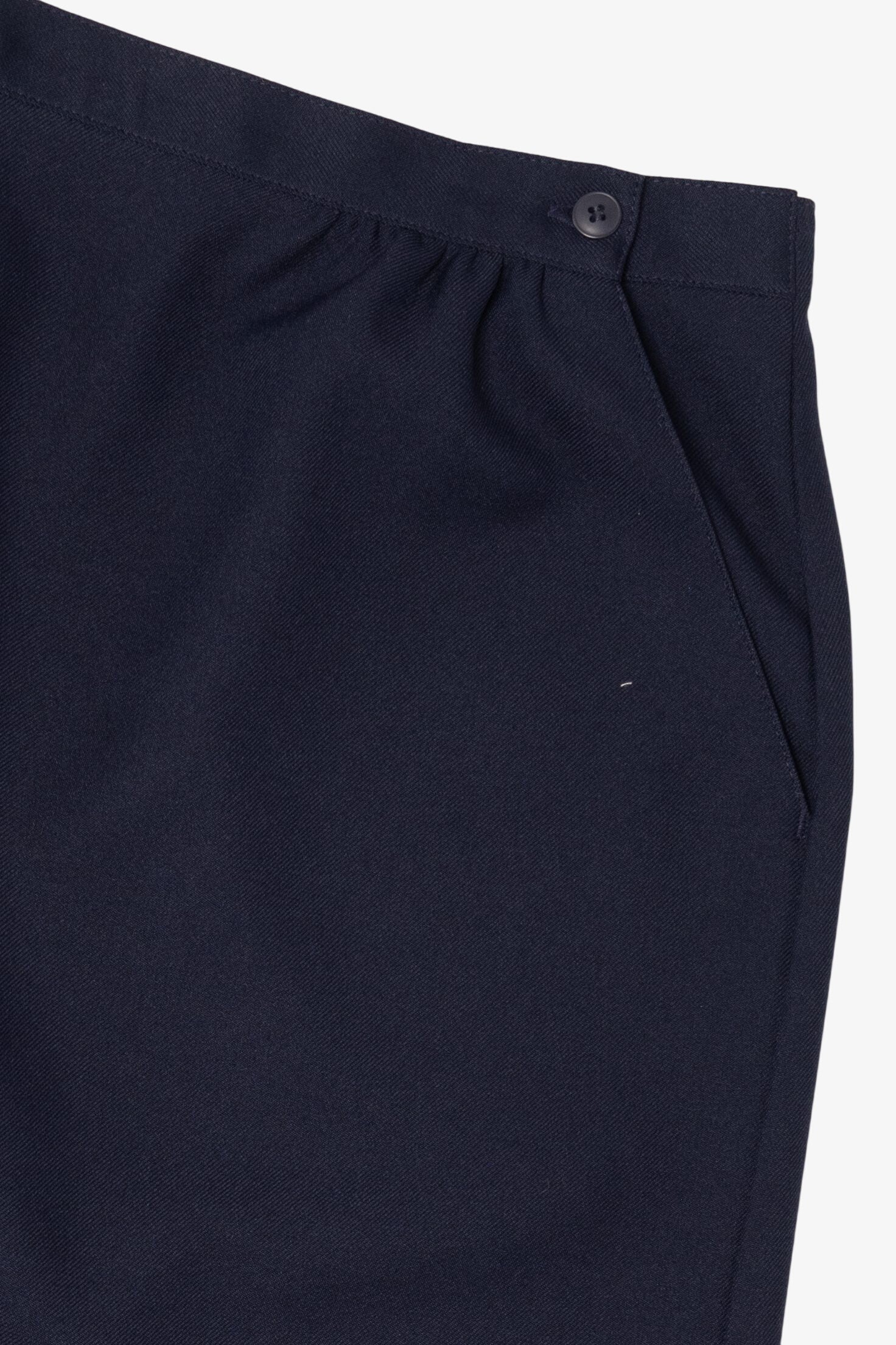 Vintage Navy Blue Donnkenny Pencil Skirt (1980s)